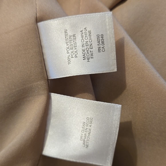 Anne Klein black and tan sleeveless dress Sz 10 - Picture 10 of 10